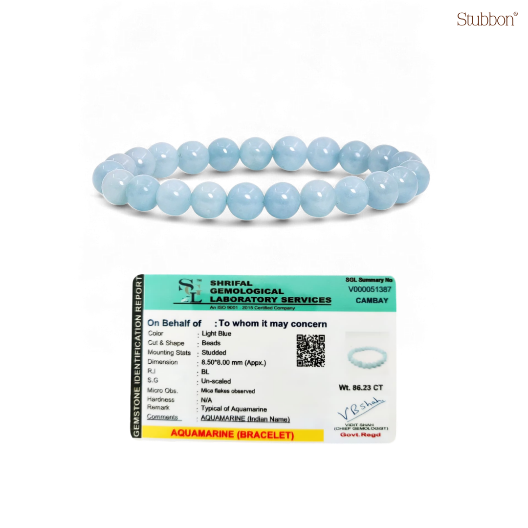Aquamarine Bracelet