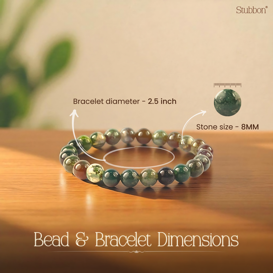 Moss Agate Bracelet