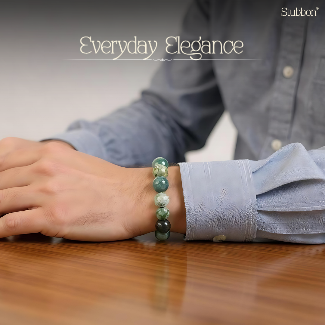 Moss Agate Bracelet
