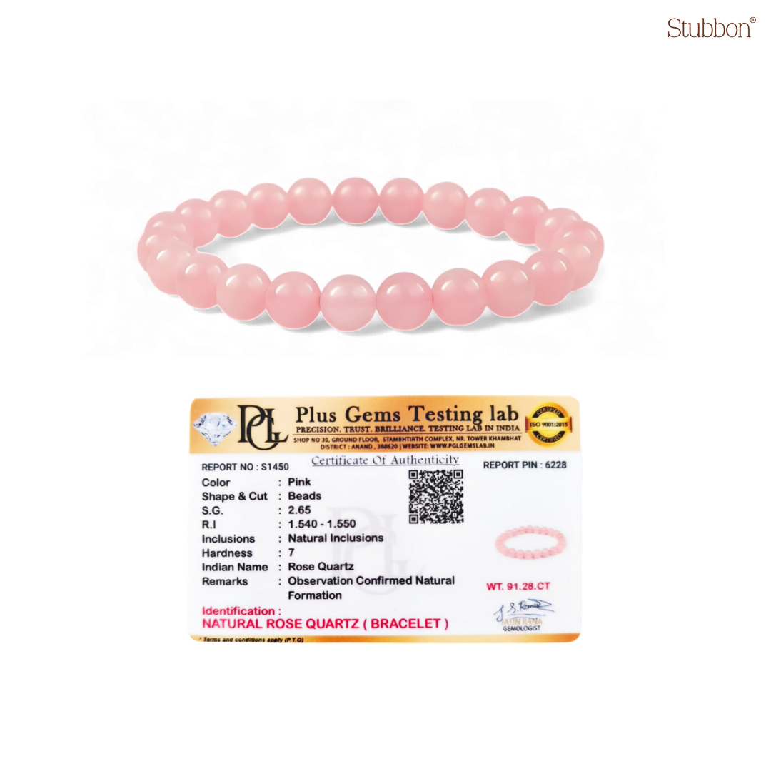 Rose Quartz Bracelet