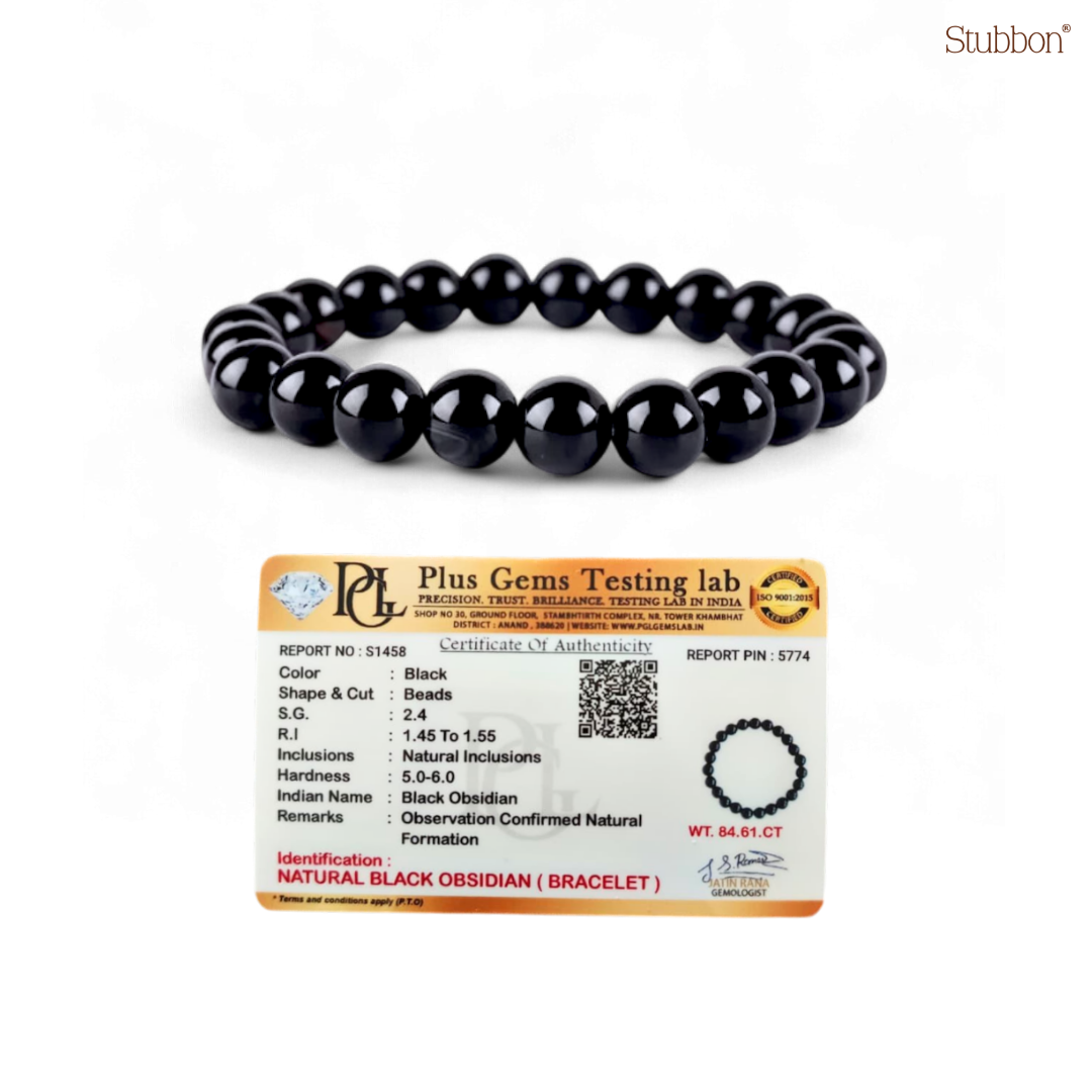 Black Obsidian Bracelet