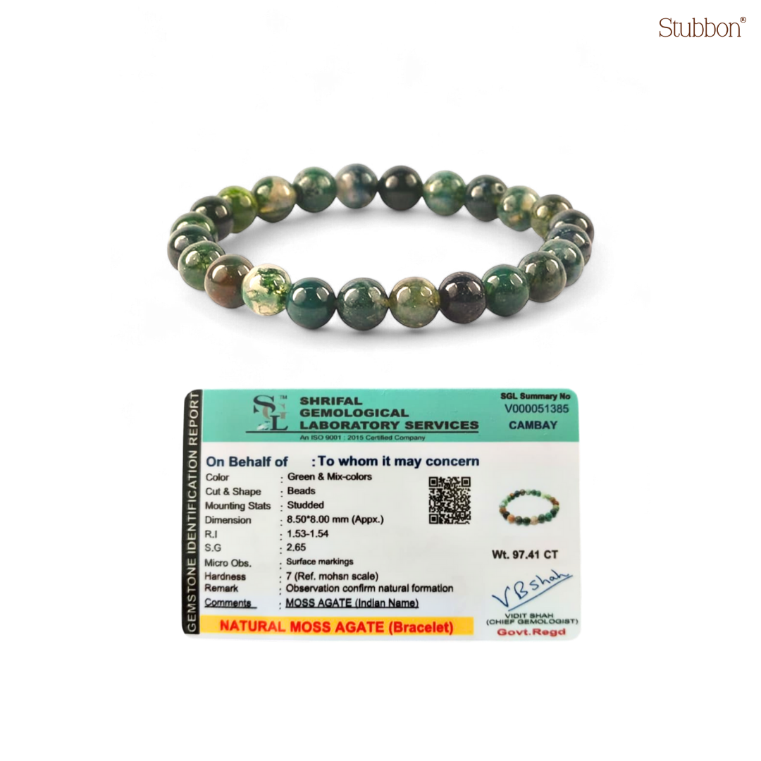 Moss Agate Bracelet