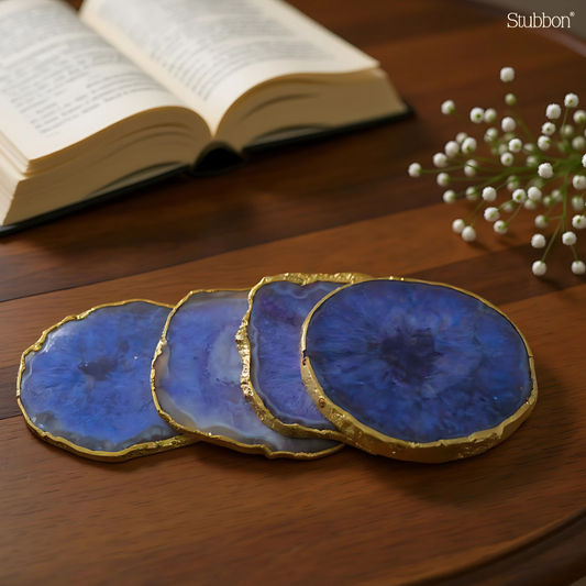 Purple Agate Coasters
