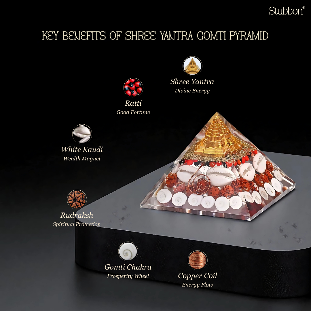 Shree Yantra Gomti Pyramid