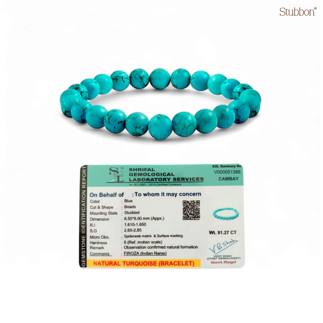 Blue Turquoise Bracelet